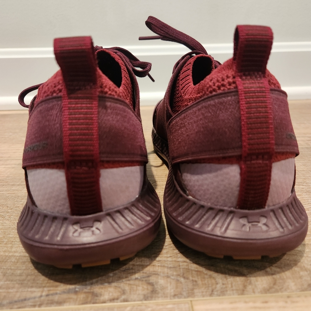 Under Armour Threadborne Shift Women's Size 8 Burgundy Red Running Shoes 3019918 - Picture 6 of 12
